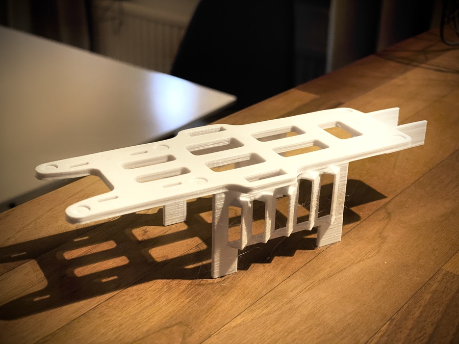 3D-printad överdel till drönare